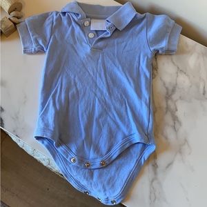 Little English Polo Onesie